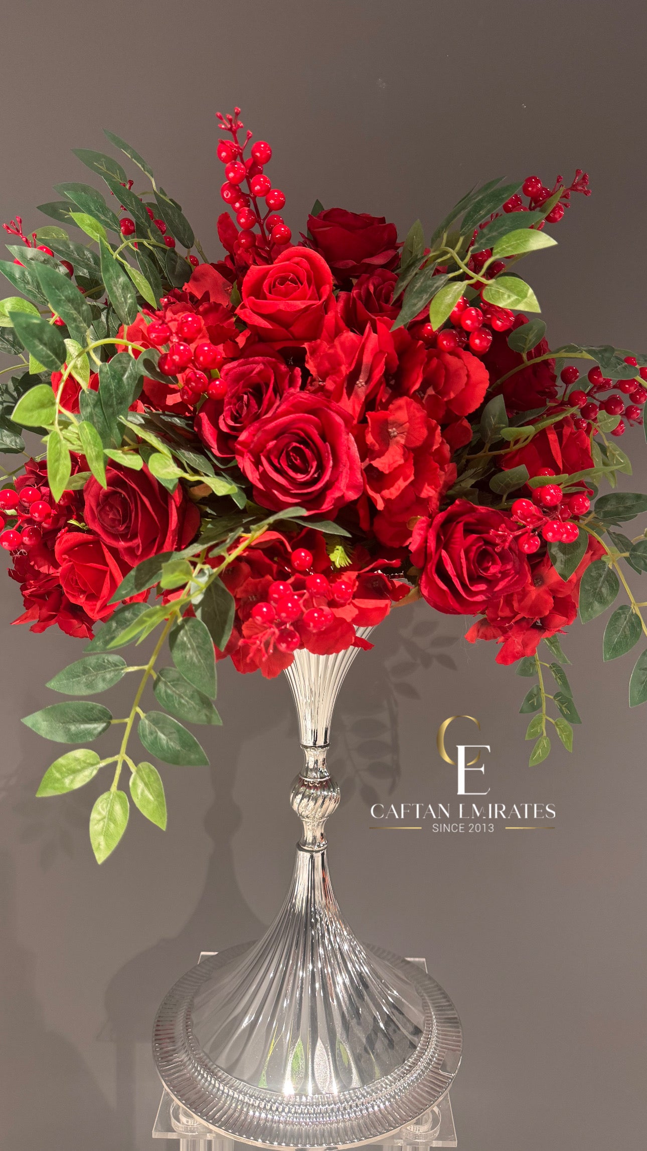 Centre de table ARGENTÉ H30