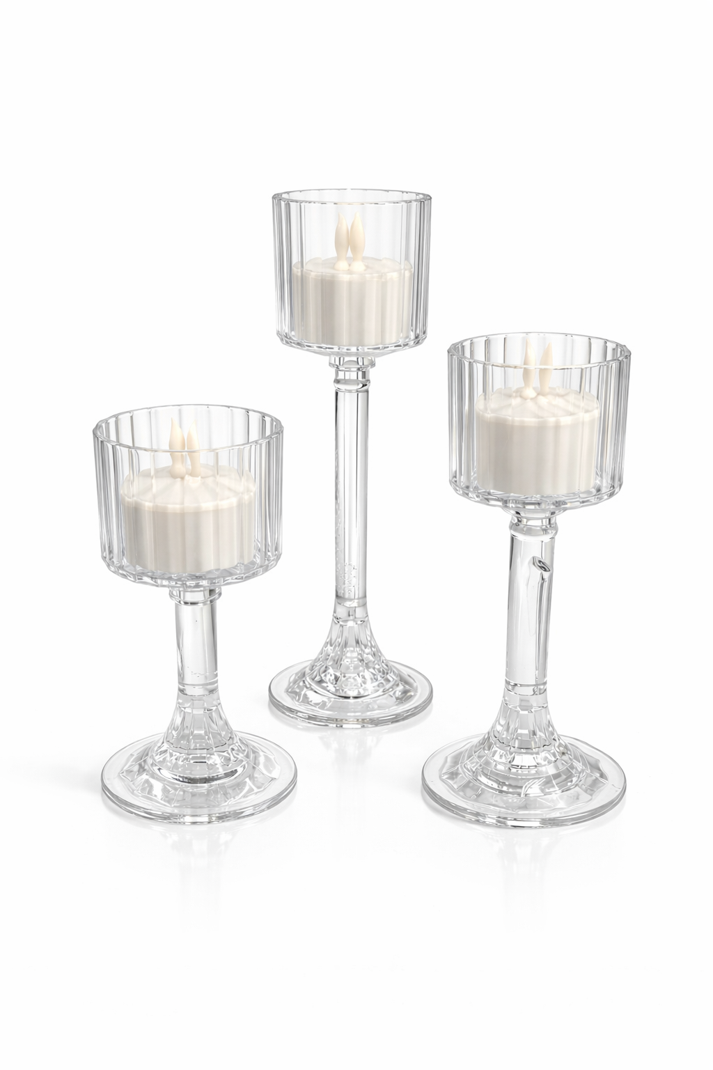 Trio Bougeoir sur Pied