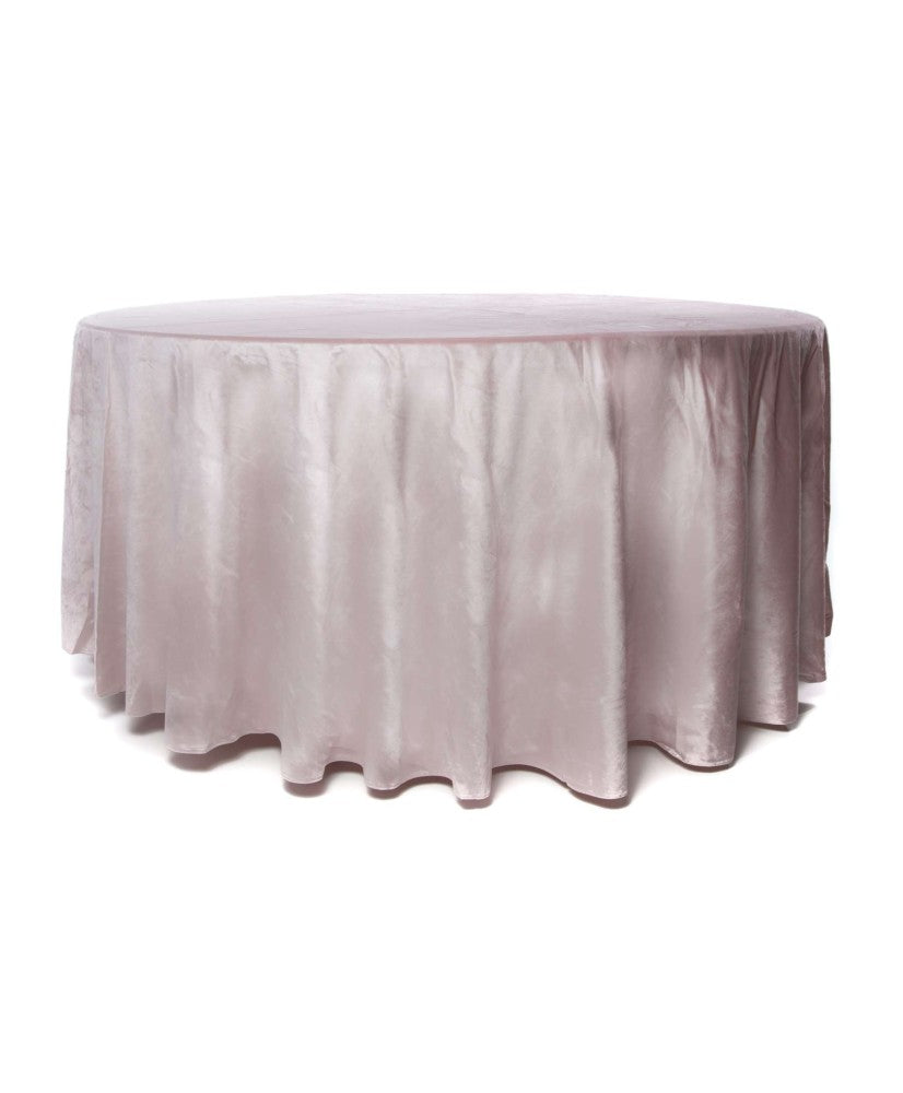 Nappe ronde Ø 280 cm – Rose velours