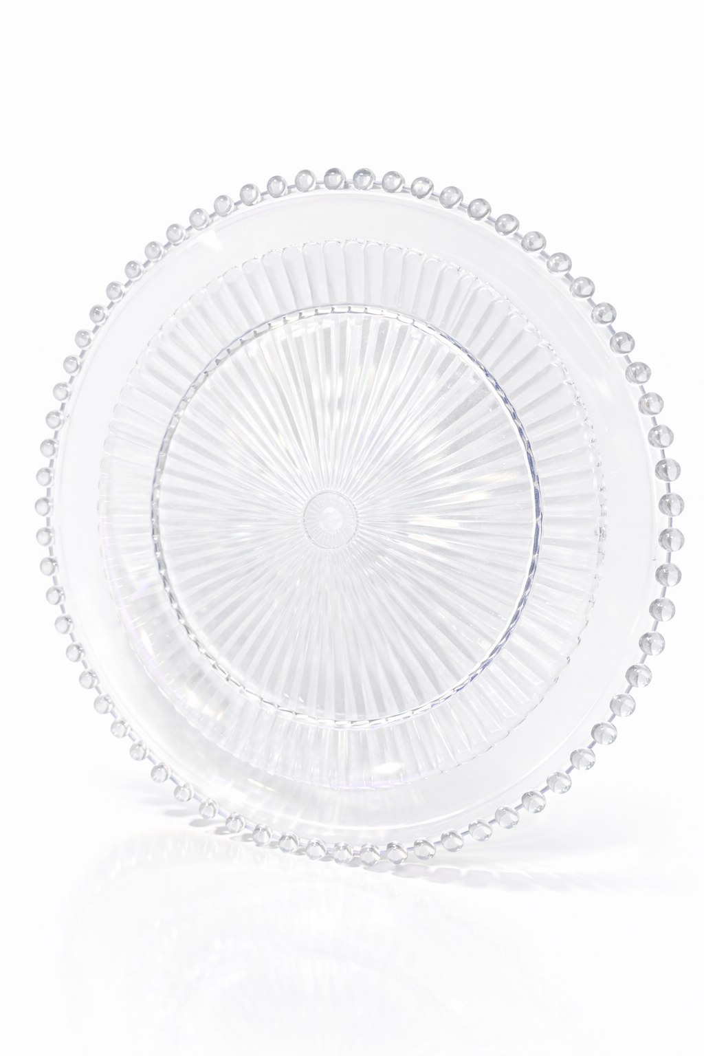 Assiette Perlée Plexiglas 33cm