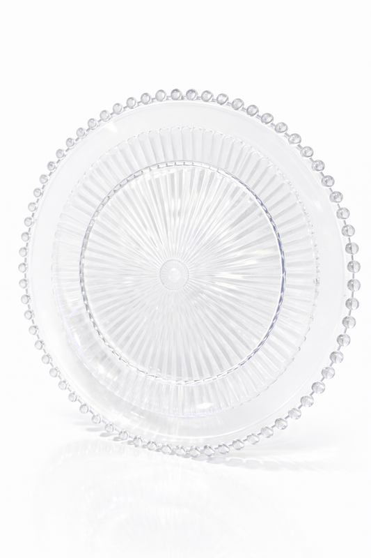 Assiette Perlée Plexiglas 33cm