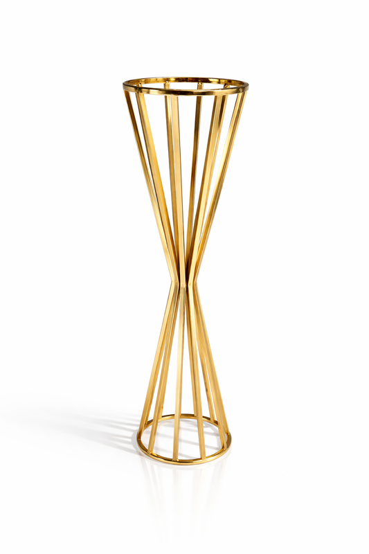 Vase Colonne OR H80CM