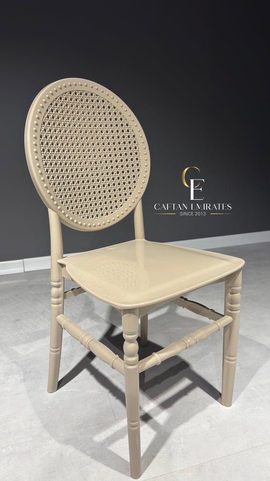 Chaise Médaillon nude