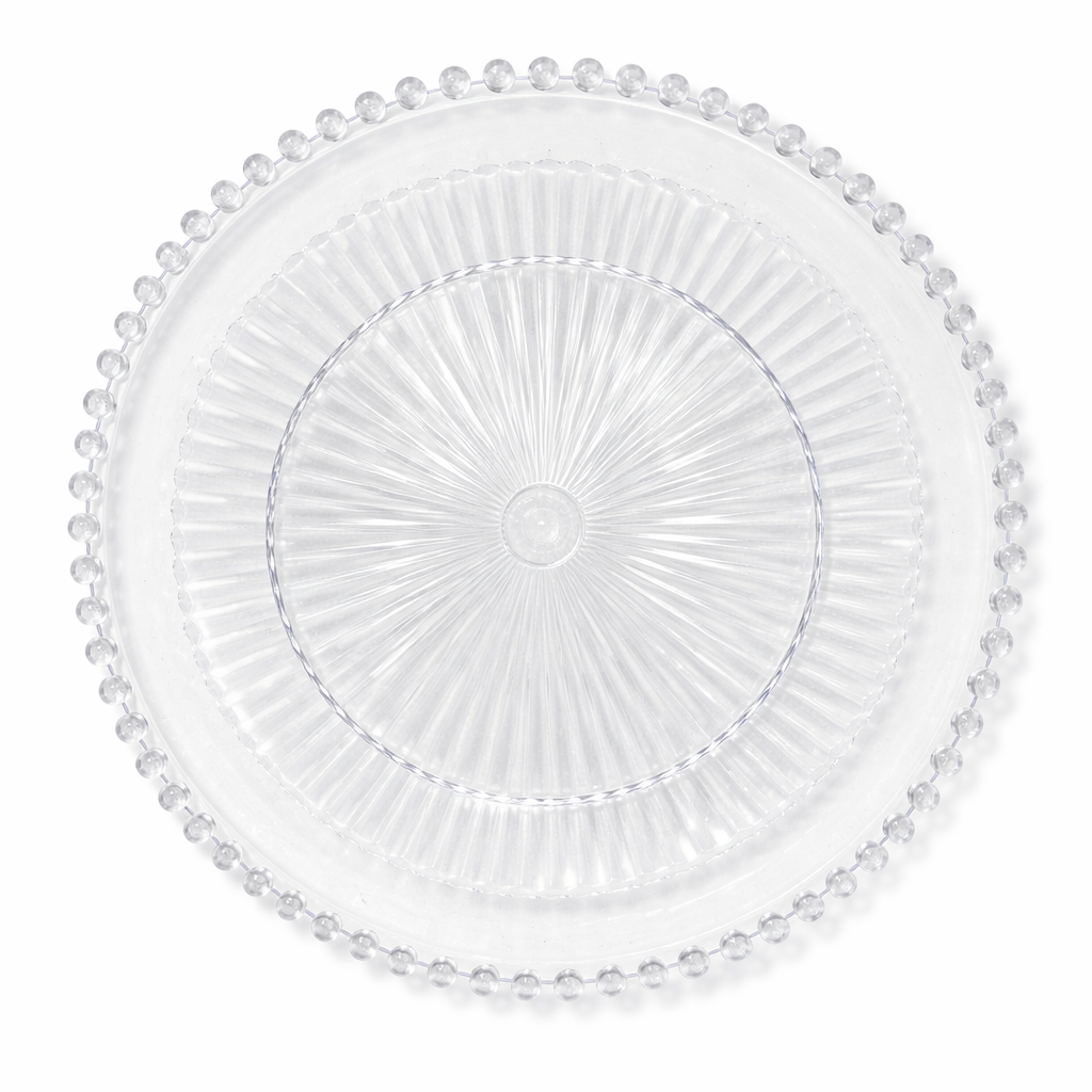 Assiette Perlée Plexiglas 33cm