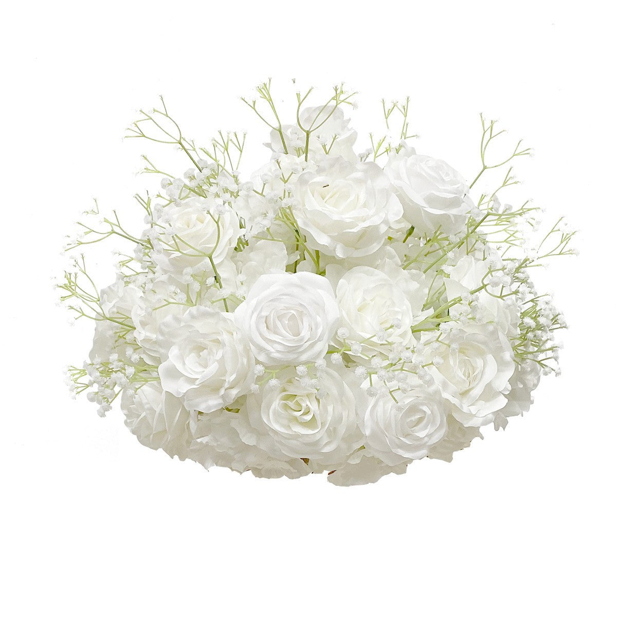 Boule de fleurs blanche Ø40 CM